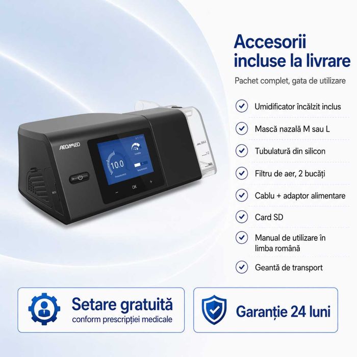 Aparat Auto-CPAP pentru apnee in somn AEONMED AS100A