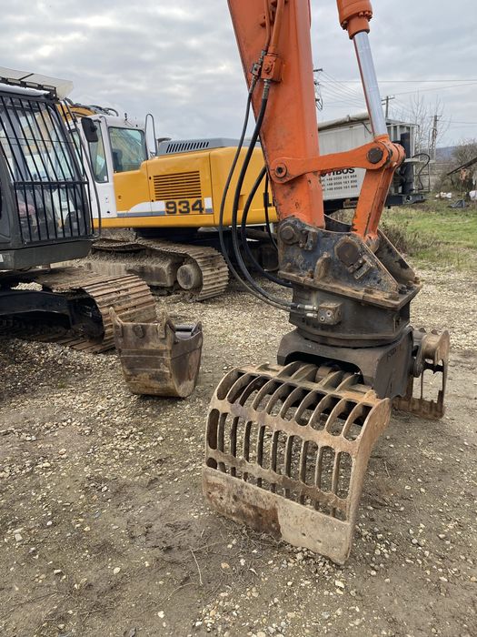 Excavator HITACHI ZX130 cu Graifer rotativ