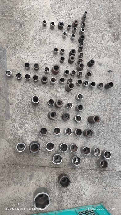 Камъни за гедоре/ Вложки за гедоре, гаечни ключове - всякакви размери