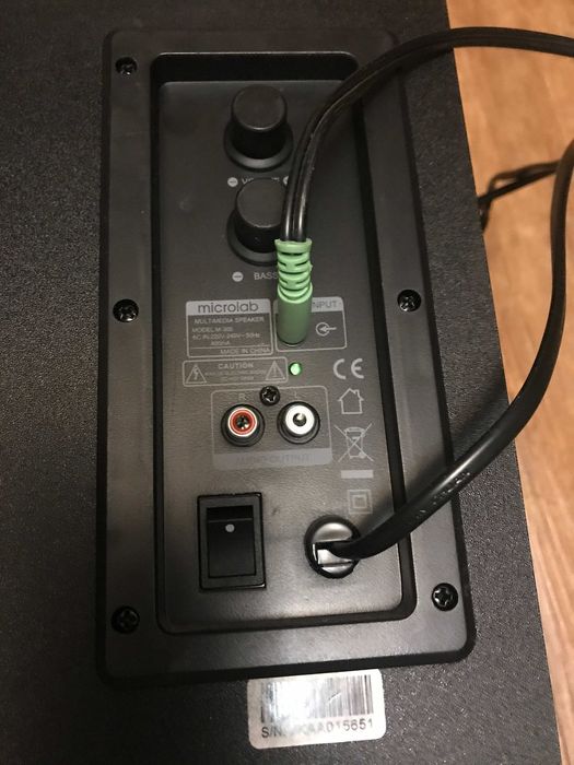 Колонки и сабвуфер Microlab M300