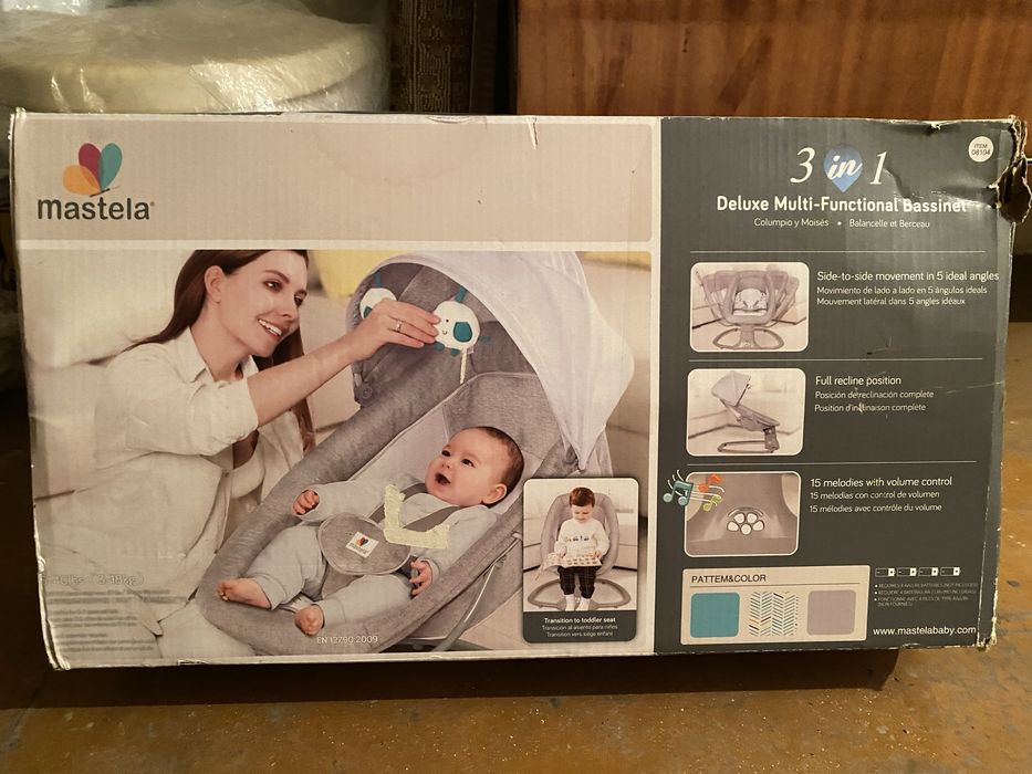 Продам шезлонг Mastela 3в 1