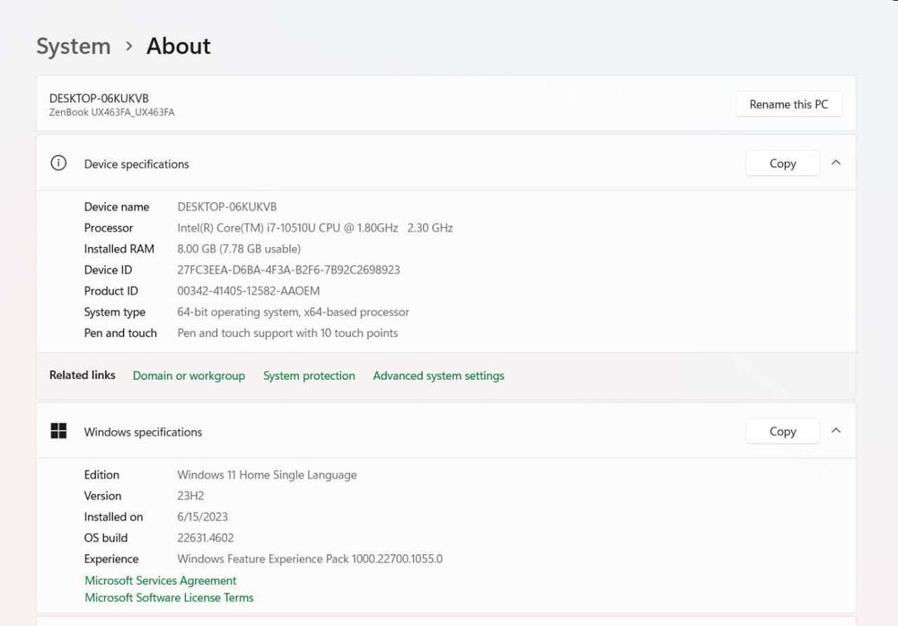 Продается ноутбук ASUS ZENBOOK FLIP