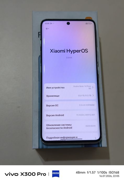 Redmi Note 14 Pro Plus 512 gb Ram 12 5G