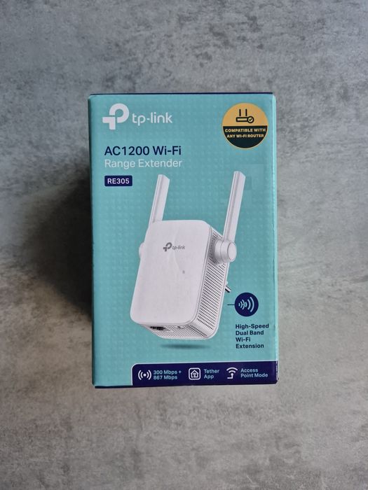 Усилвател/ екстендър за wi-fi TP-LINK RE305 AC1200