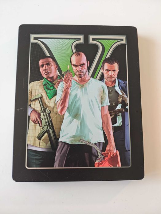 Grand Theft Auto V GTA V PS3 PLAYSTATION 3 - метална кутия