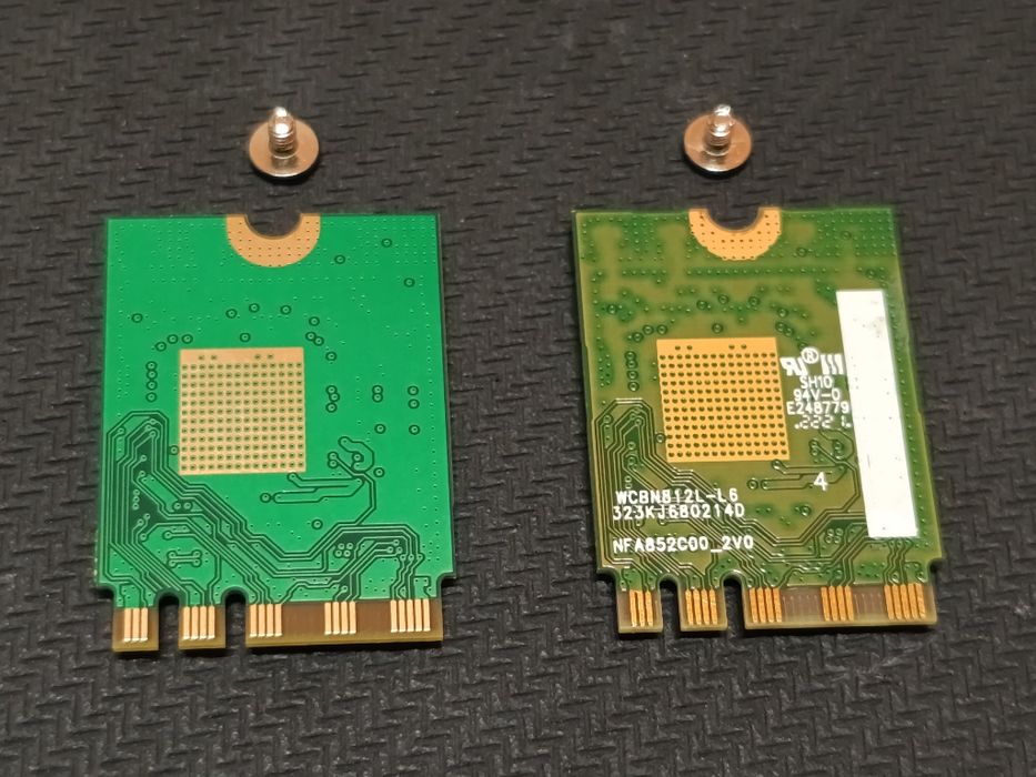 Placă Wireless Wi-Fi 6E - Realtek RTL8852CE interfață M.2/NGFF 2230 Tri-Band 2,4/5/6 GHz Bluetooth 5.3 viteză 5,4 Gbps - NOU