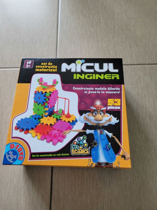 set constrcutie MICUL INGINER - 53 PIESE