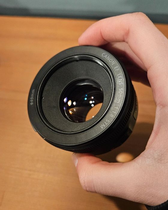 Obiectiv foto Canon 50mm F1.8 montură EF