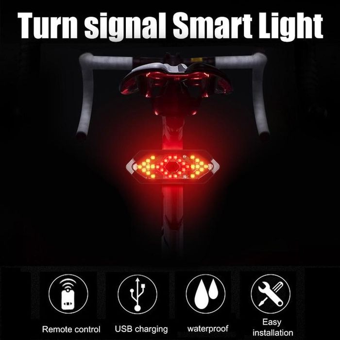 Stop semnalizare semnalizator bicicleta trotineta wireless usb led