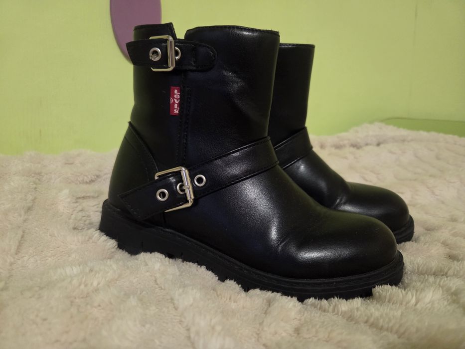 Детски кожени боти levis 32н