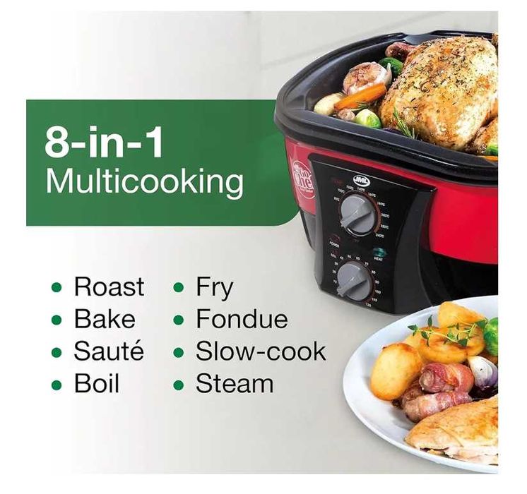 Aparat gatit electric Go Chef 8 in 1 cooker - JML