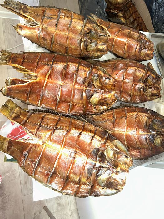 Копченая рыба вкусная