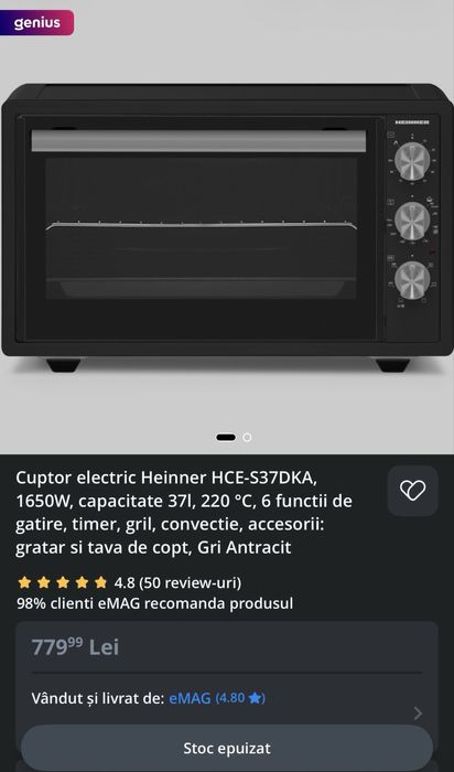 Cuptor Electric Heinner