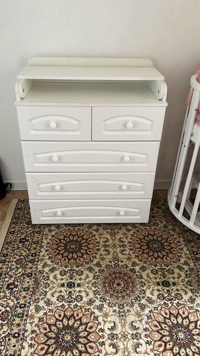 Детский комод с пеленальным столиком