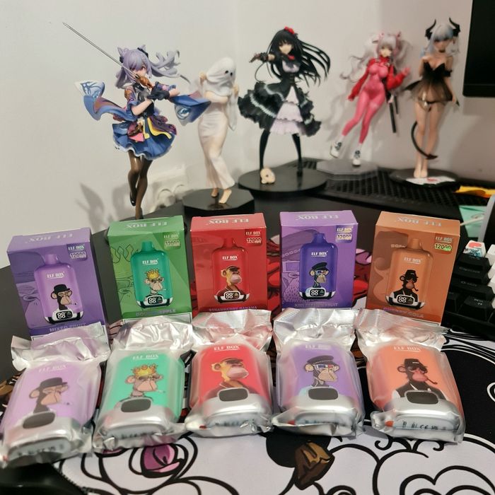 Vape Elf Box 12000 pufuri diverse arome