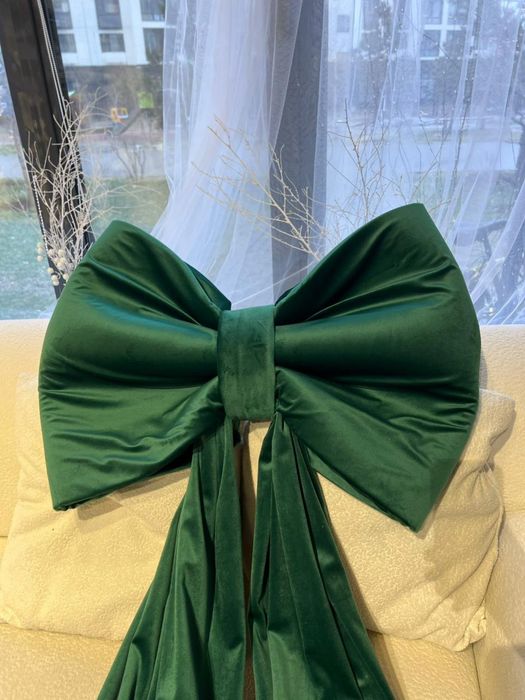 Бант для ёлки из материала