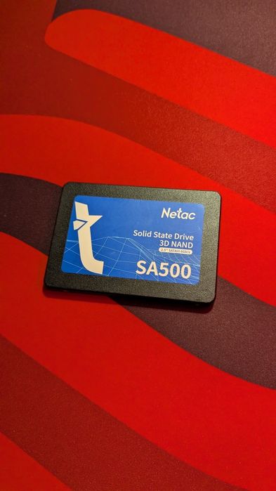 SSD Netac 480gb.