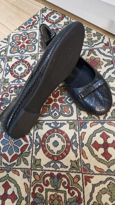 Новые кожаные балетки