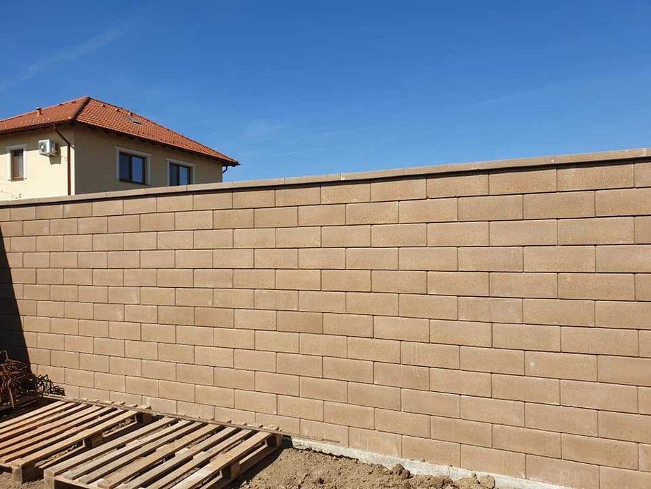 Bolțari 40x20x16 - 20x20x16 și capace gard Gama Rivago si Robusto