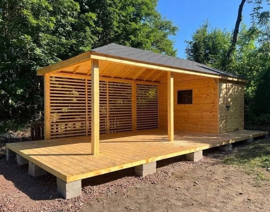 Executăm la comanda clientului foișoare din lemn căsuțe cabane