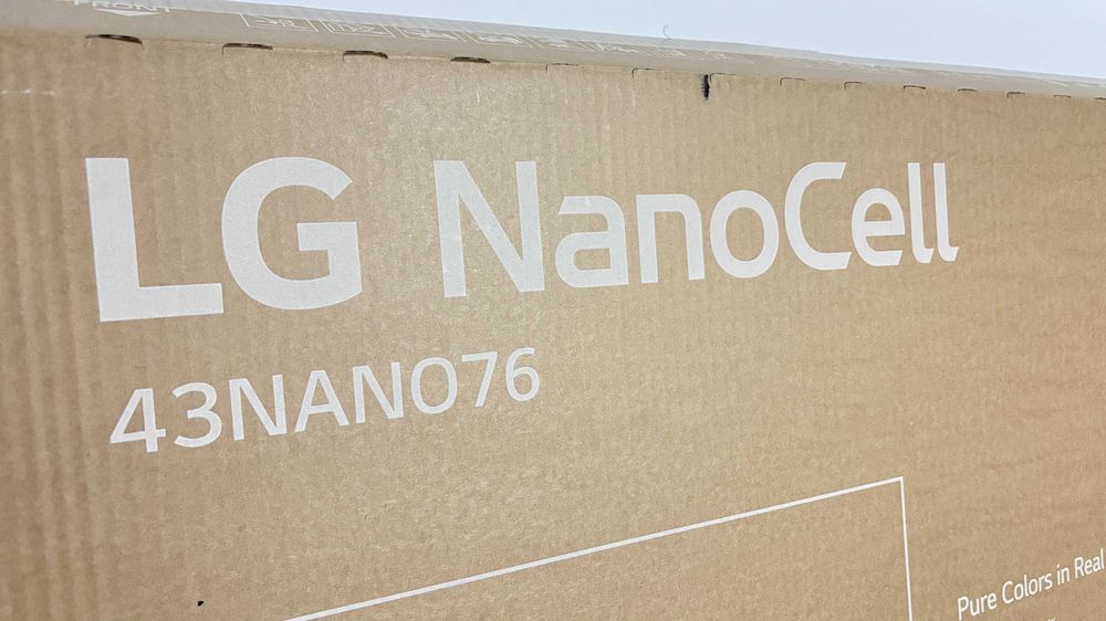 Televizor LG NanoCell 43NANO76 – 4K UHD, utilizat, cu cutie