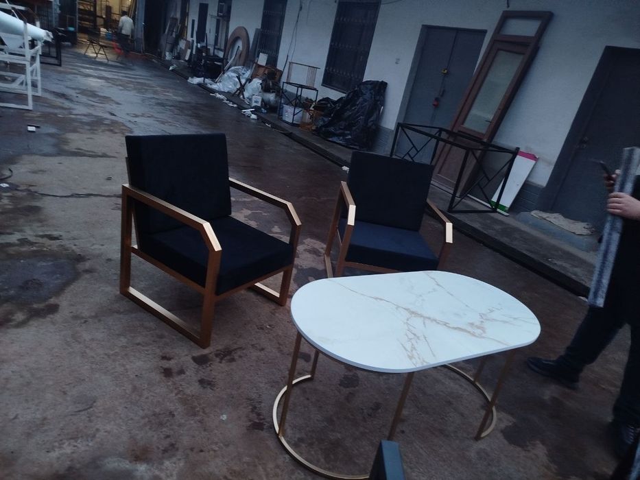 Divan kreslo  loft dizayinda