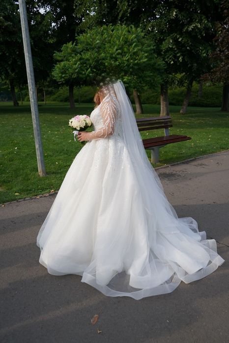 Rochie alba mireasa