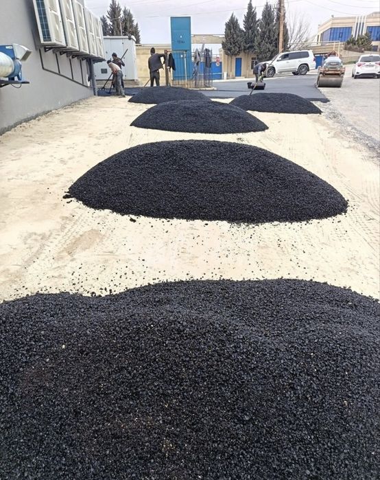 Асфальт / Укладка асфальта / Асфальтирование