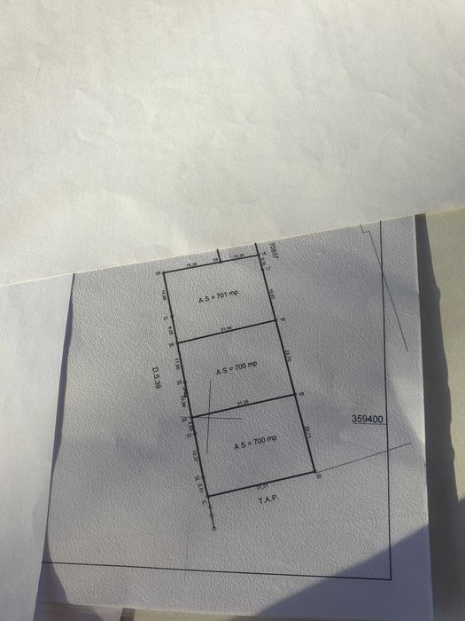 Teren 3 loturi BOLOVANI