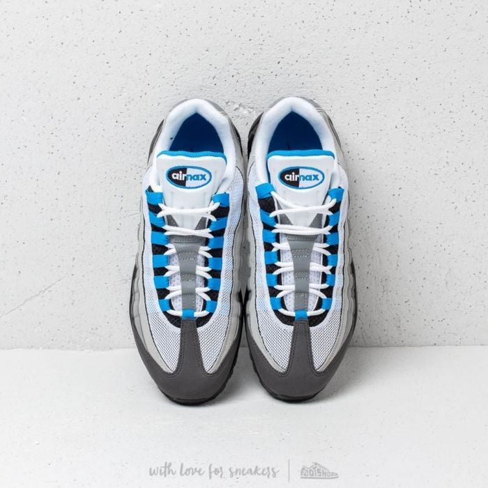 Nike Air Max 95 Recraft GS Grey Laser Blue