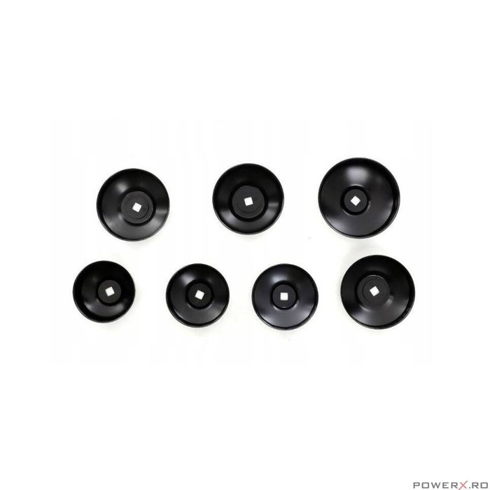 Set capace pentru filtru de ulei, 15 piese, Kraft