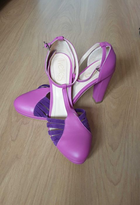 Pantofi 37 piele atelier Yvettes, ca noi