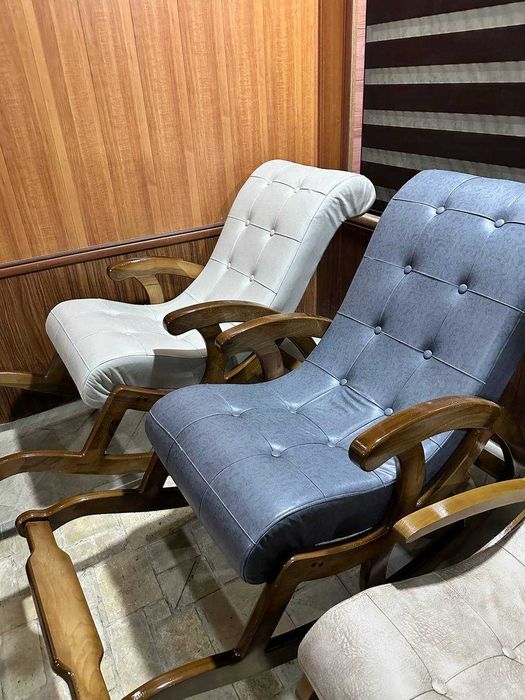 НОВИНКА! 2024 Кресло мягкая качалка из первых рук для дома и офиса