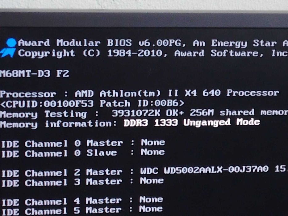 Дънна платка Gigabyte GA-H68MT-D3 с AMD Athlon II X4 640 + 4GB DDR3
