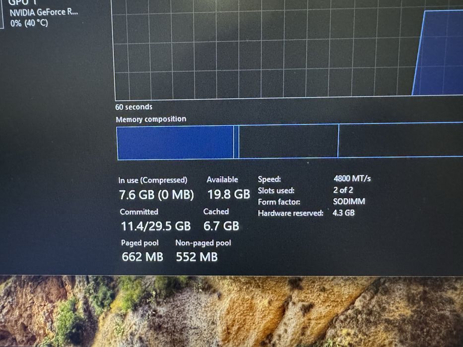 Лаптоп / Laptop / Asus Tuf A17 / 240hz /Ryzen 7 / RTX4060 / 2K