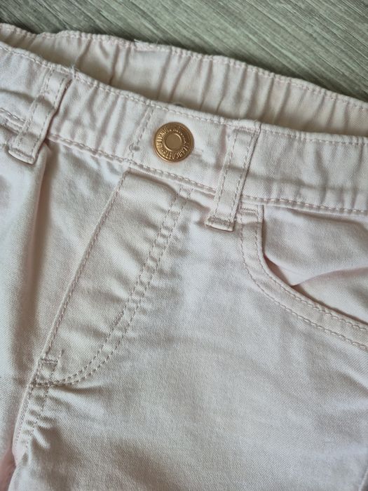 Дънки H&M + лилав клин за момиче 122 см