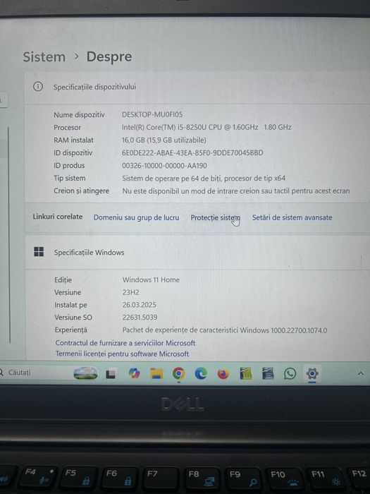 Laptop dell latitude 7490