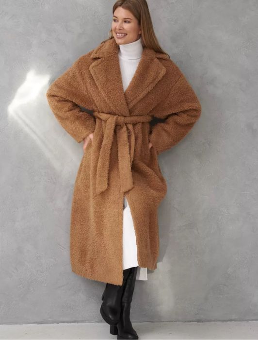 Шуба Тедди коричневая