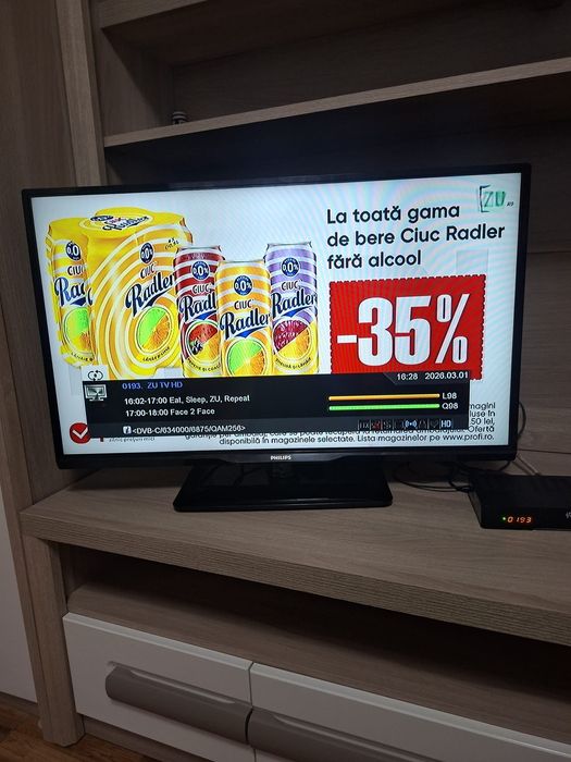 Tv  PHILIPS   nu trimit prin curier