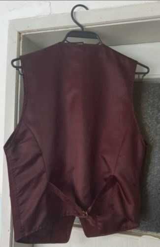 Луксозно дамско елече  винен и дънков елек зелен