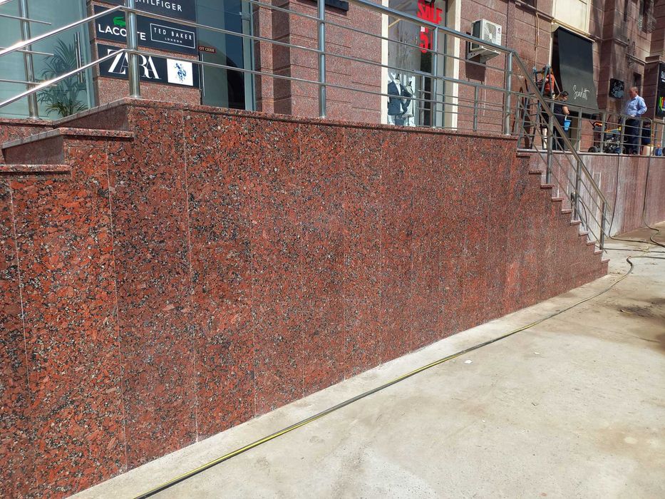 Качественная Мойка чистка брусчатки фасадов