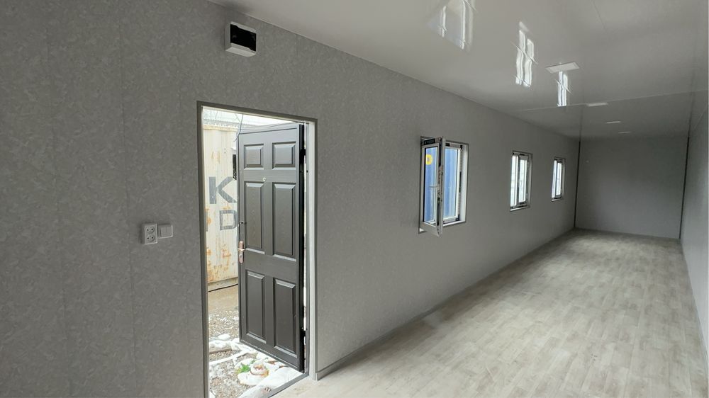 Контейнер для строительства домик