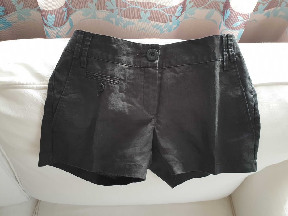 Къси черни панталонки