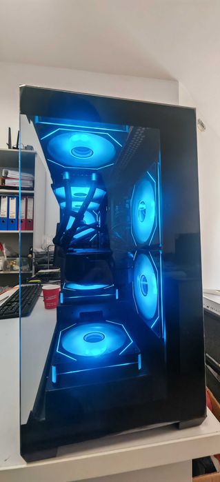 Мощнo Геймърско РС Intel I7 13700 16/24Core up 5.2Ghz/64Gb/1Tb/Asus Strix RTX 3070/Гаранция
