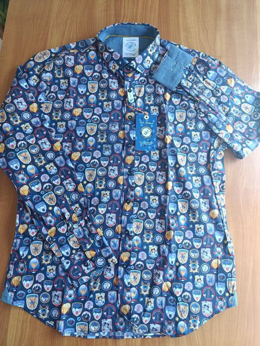 Мъжка риза с дълъг ръкав, A fish named Fred, 2XL