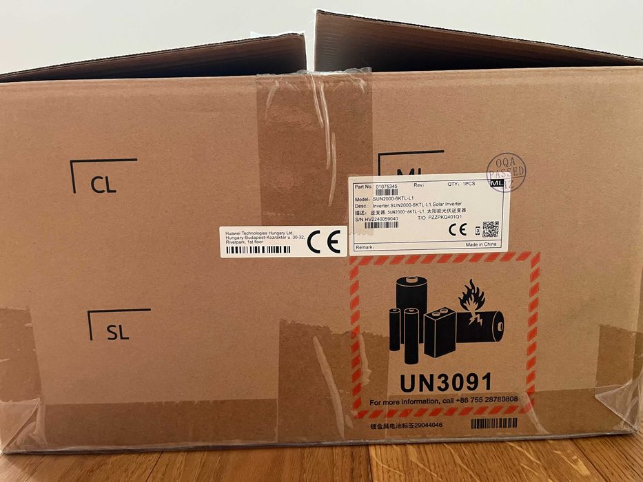 НОВ инвертор HUAWEI SUN2000 6KTL, монофазен