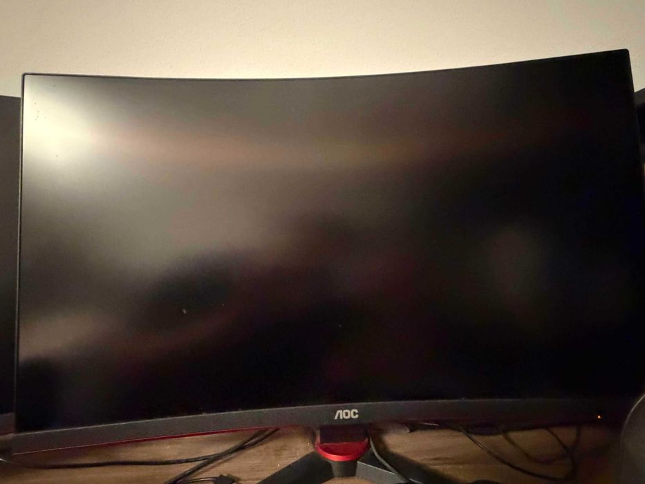 2x Monitor Gaming AOC 27" Curbat 240Hz Full HD – Stare excelentă