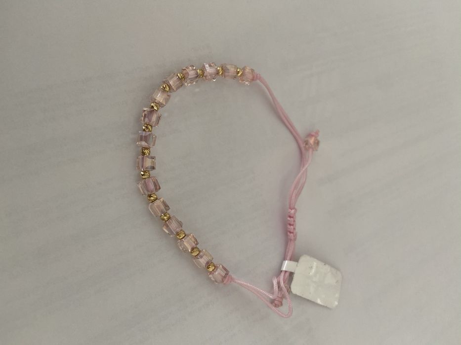 Браслет золотая, нитка 585 проба