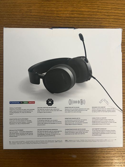 Слушалки Steelseries Arctis 3 Console