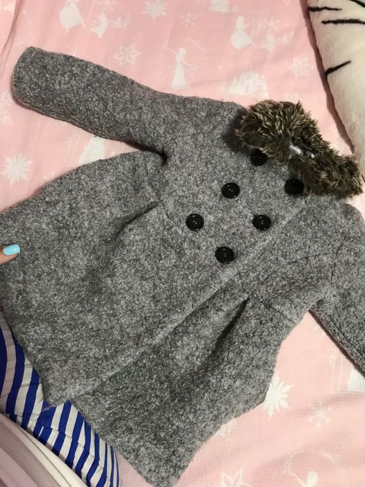 Детско вълнено палто 98см.